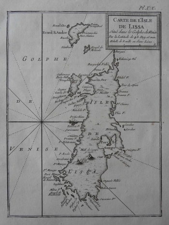 BELLIN, JACQUES NICOLAS: MAP OF VIS